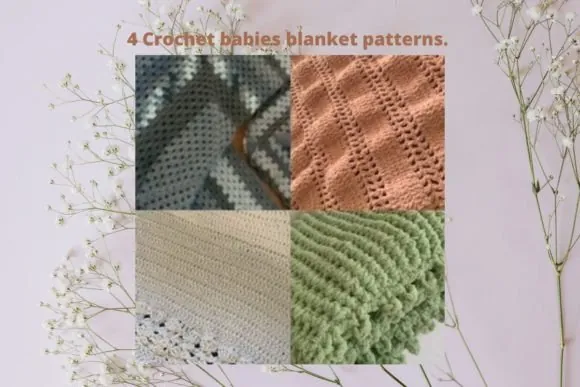 Crochet Patterns for Babies Blanket 4C