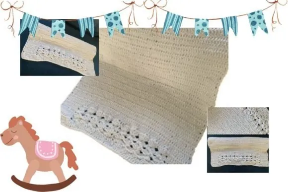Trio Crochet Patterns for Babies Blanket